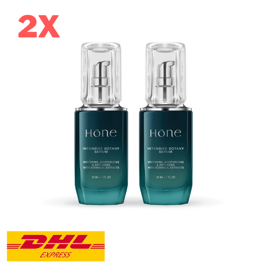 2x Hone Serum Intensive Botany Anti-aging Wrinkles Brightening Younger Skin 30ml