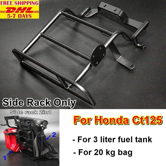R3 Side Rack 2in1 For Ct125 Honda Hunter Cub 2021 125 Trail Guard Rack Front New