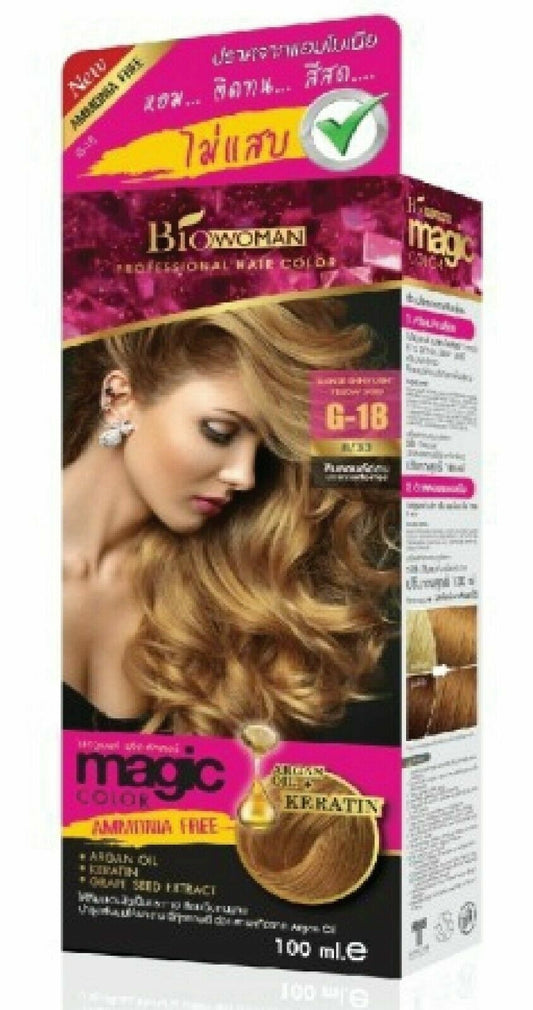 Bio-colored G-18 100 ml. light golden blonde