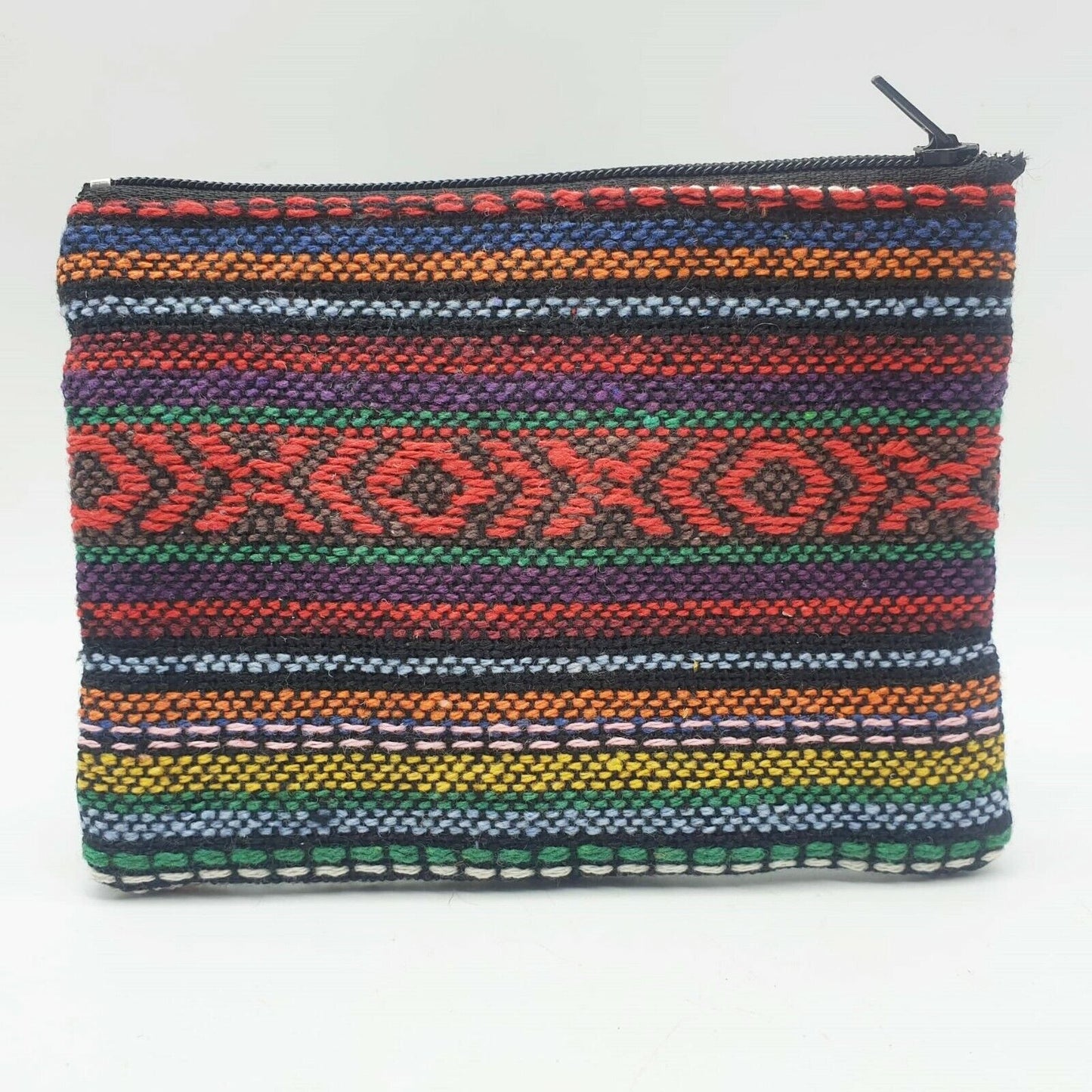 100Pcs Lot Zipper Bag Thai Bag Fabric Purse Wallet Coin Card Women Lady Bulk