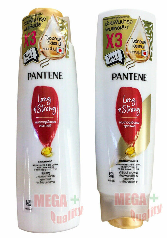 Set Pantene Pro-v Long And Strong 120 ml Shampoo+Conditioner Healthy Hair
