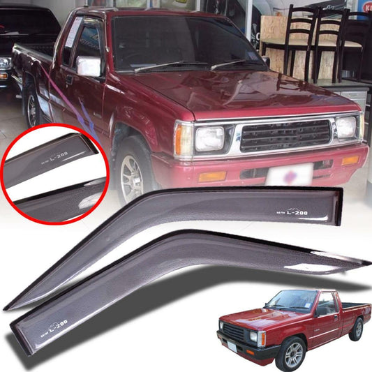 Rain Sun Visor Windshield Guard Clear For Mitsubishi Mighty Max L200 1987-1996