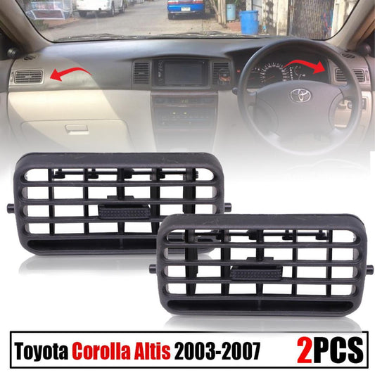 Air Vent Ventilator Black LH RH FIT Toyota Corolla 2003-2007 ZZE121 ZZE122 Sedan