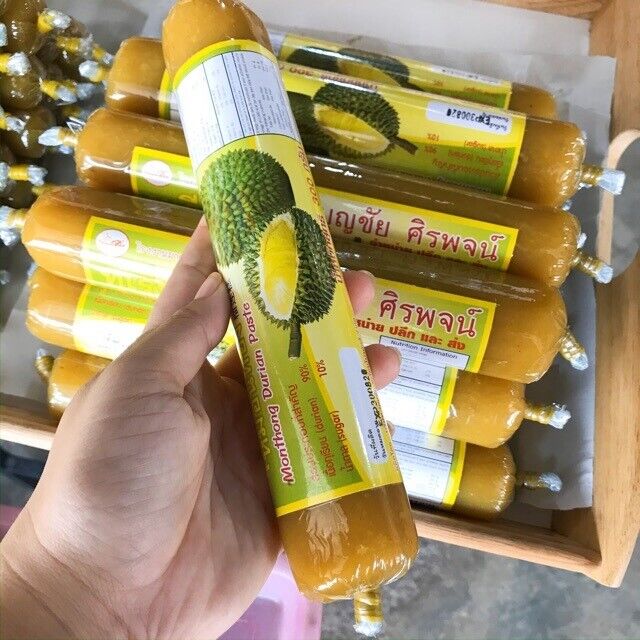 5x 150g Monthong Durian Paste Thai King Fruit Premium Food Delicious Snack