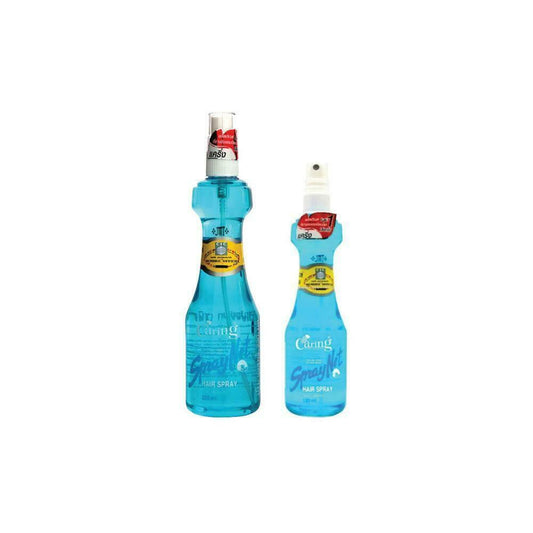 Caring Spray Net Hair Spray Blue 120 ml Suitable for spot styling
