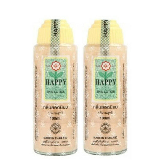 2x Happy Skin Lotion Water Based Foudation Natural Smooth Face Skin Cover 100ml