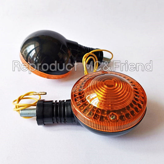 2x Front Turn Signal Winker Flasher 6V. For Yamaha RX100 RX125 RS100 RS125 DX100