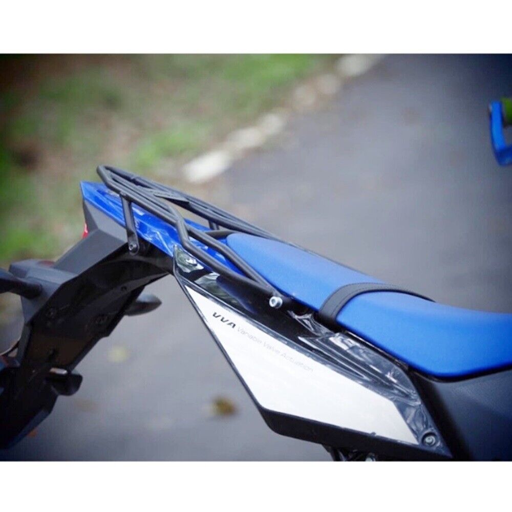 Yamaha WR155 Rear Cargo Rack Black Steel Accessories Carrier Luggage Support Box