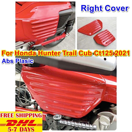 Red Right Cover For Ct125 Honda Hunter Cub 2021 125 Trail Front New Abs Plastic