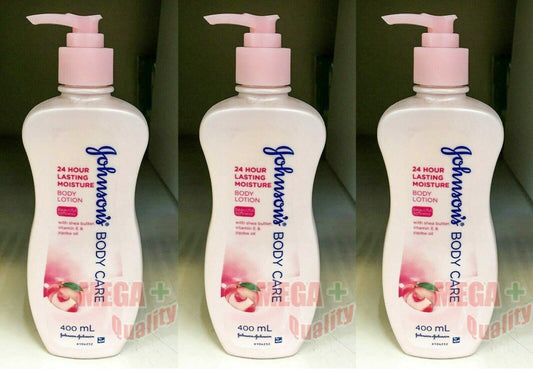 400ml x 3 Bottle Johnson Lotion Body Care 24 Hour Lasting Moisture