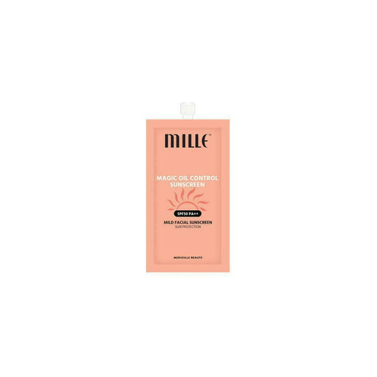 Mille Magic Oil Control Milk Facial Sunscreen SPF50 PA++ 7 g x 6