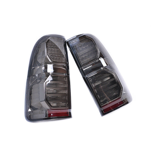 Smoke LED Tail Light Lamps For Toyota Hilux Vigo SR5 MK6 Champ MK7 2005 - 2013