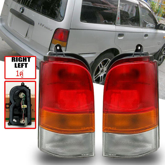 LR Pair Tail Lamp Rear Light For Nissan AD NV Tsubame Van Wagon Y10 1990-1999