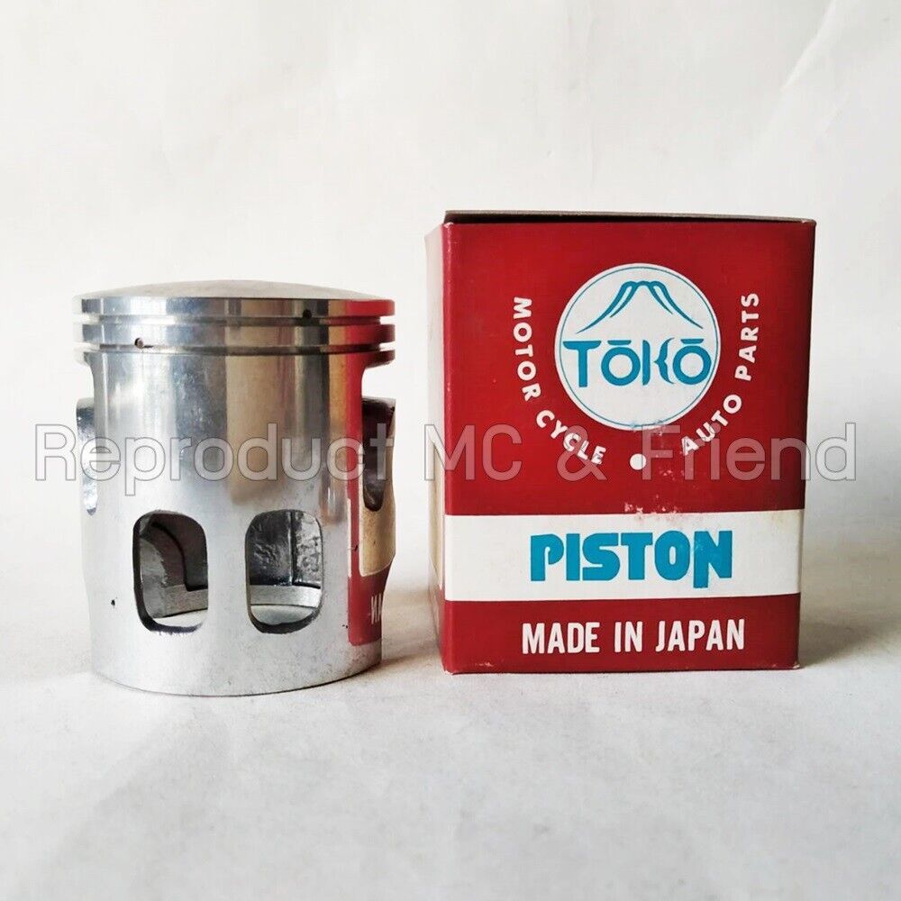 Yamaha DT125 (1978 - 1981) Piston & Ring Set Size STD (Diameter=56.00mm.) Japan