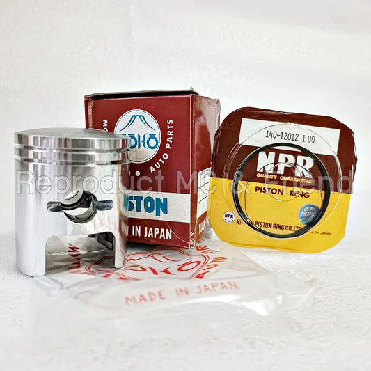 Piston Kit (Piston & Ring) OS 1.00 (Dia: 51.00mm) JP For Suzuki A100 AS100 AC100