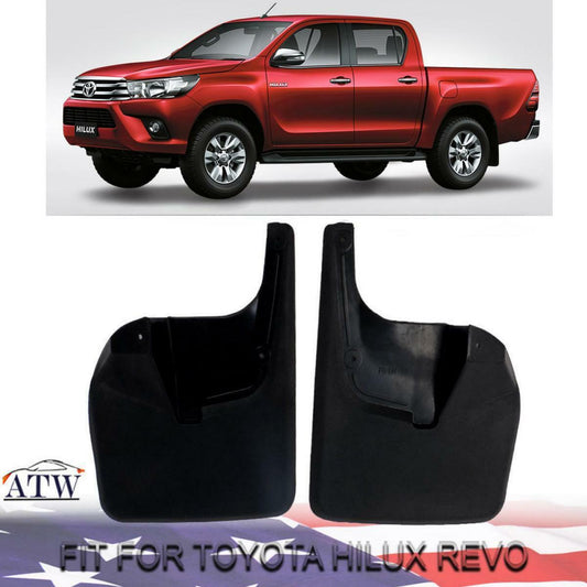 Mud Flap Splash Guard Front Pair Fit Toyota Hilux Sr5 M70 M80 2015-2018 4WD