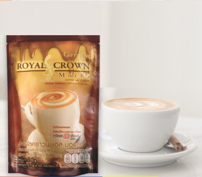 10x Royal Crown S-Mocha Coffee Drink Sugar free, low calorie weight management