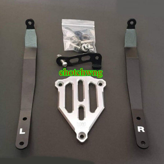 Down Fender Bracket Honda Monkey 125 / Dax 125 Mud Guards Aluminum Silver U Dom