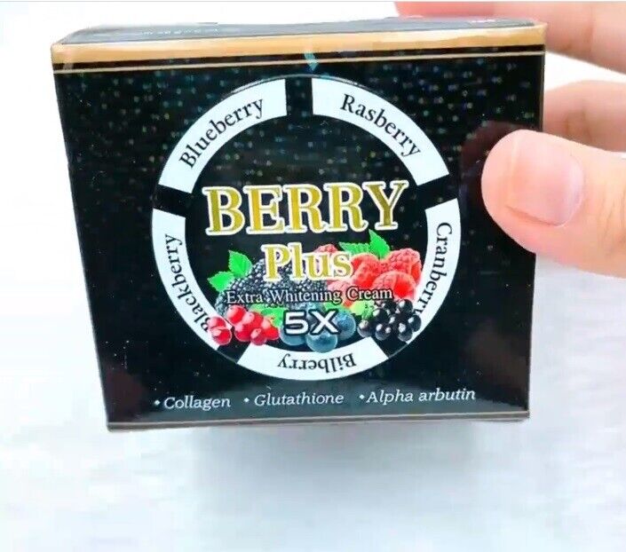 BERRY Plus Extra Whitening Cream Reduces acne scars Brightening smooth soft skin