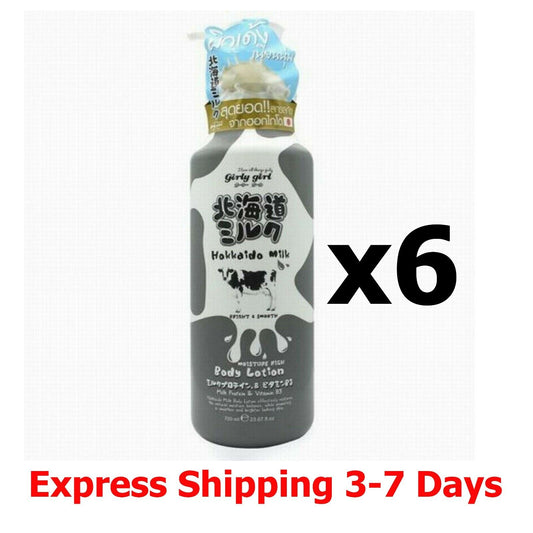 6x700ml Superficial Grace Cosmetic Lotion BEAUTY BUFFET Girly Girl Hokkaido Milk