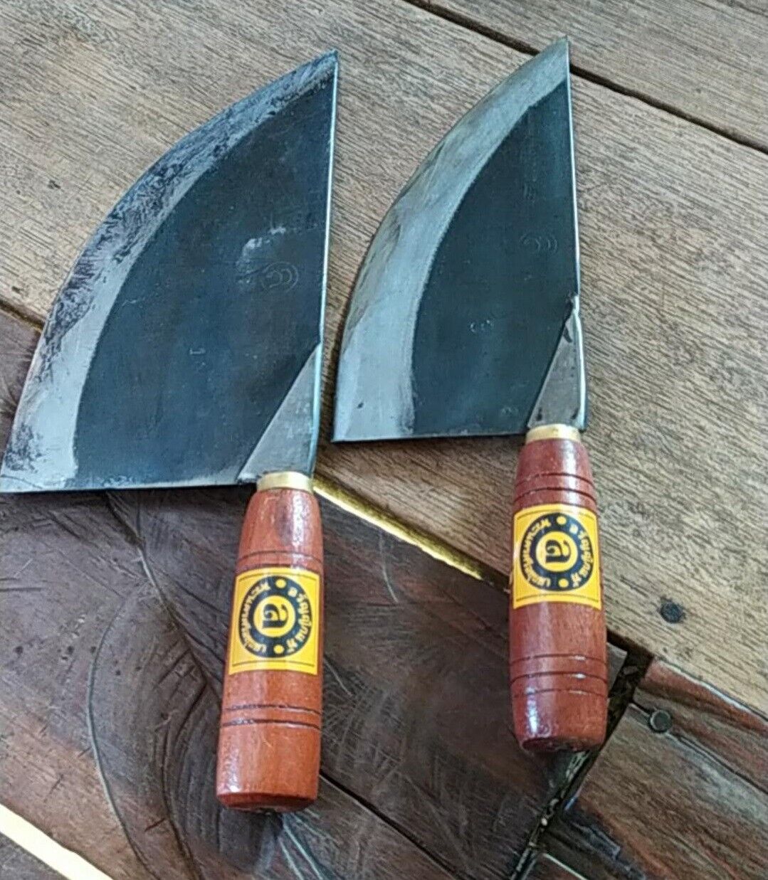 Cleaver Butcher Knife Chef Kitchen Tools Wooden Handle 100% authentic # No.1