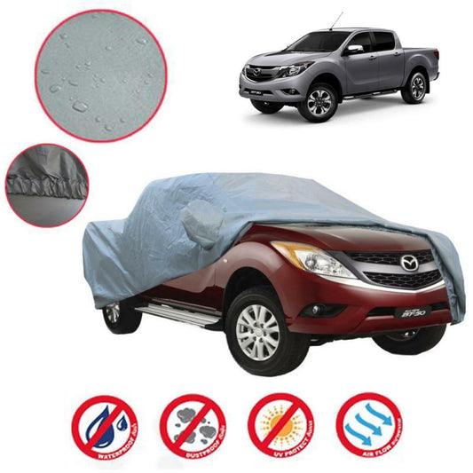 Car Cover Waterproof Sun Rain Protect Fit For Mazda BT-50 BT50 Pro 2012-2018