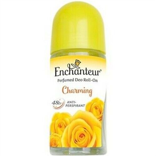 2X Enchanteur Roll On Deo Body Deodorant Charming 50ml.