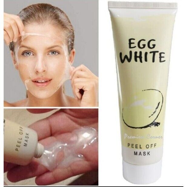 3X Mistine Egg White Whitening Poreless & Anti-Blackhead Peel Off Facial Mask