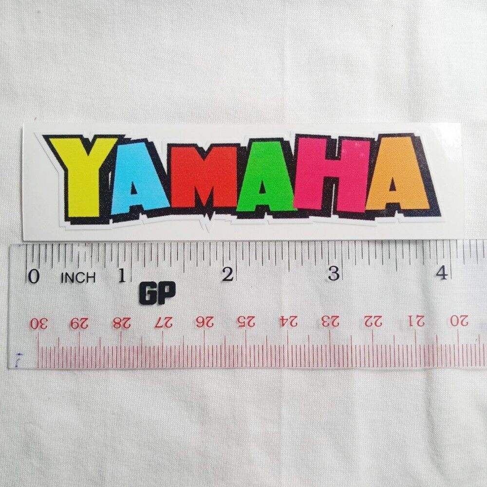 YAMAHA Logo Vinyl Decal Sticker Car Truck Window Racing Motorcycle Bike 100 pcs.