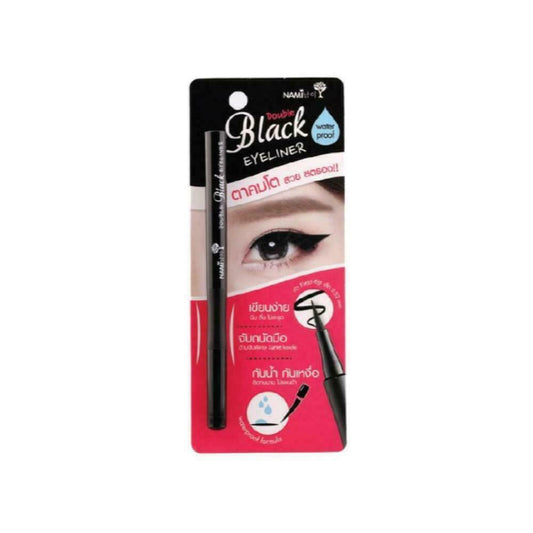 Nami Double Black Eyeliner Black 1 g sponge brush head is 0.52 mm.