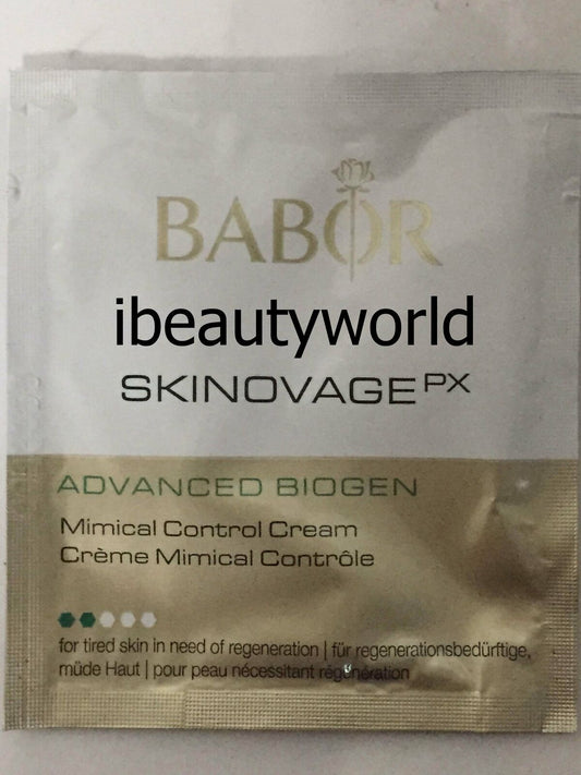 14pcs Babor Skinovage PX Advanced Biogen Mimical Control Cream Samples #ibea
