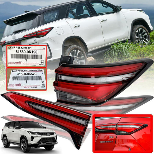 Tail Light LED Genuine RH Right Set For Toyota Fortuner Legender 2020 2021