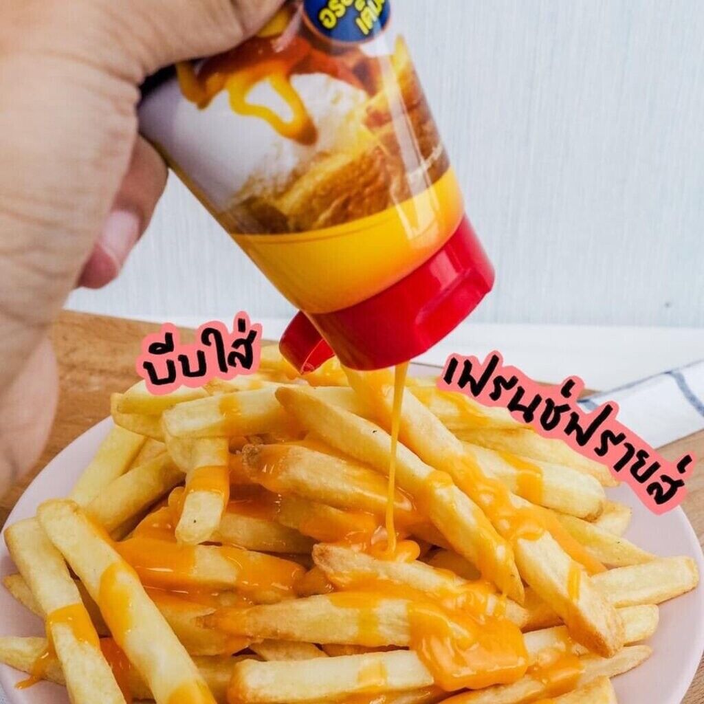 2x Salted Egg Yolk Sauce KCF Thai Style LAVA Dip Squeezable Tube Yummy 185g
