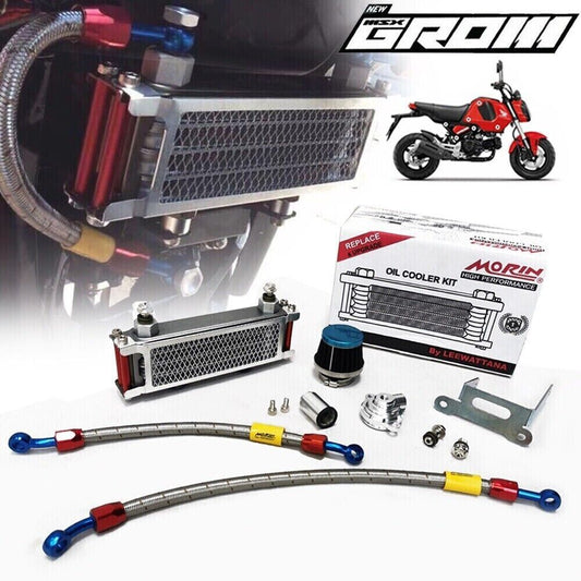 OIL COOLER MORIN ENGINE RADIATOR MOUNTING KIT FIT HONDA GROM MSX 125 2020-2023