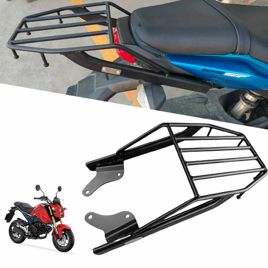 REAR RACK LUGGAGE CARRIER BLACK CUSTOM FOR HONDA GROM MSX SF 2017-2022