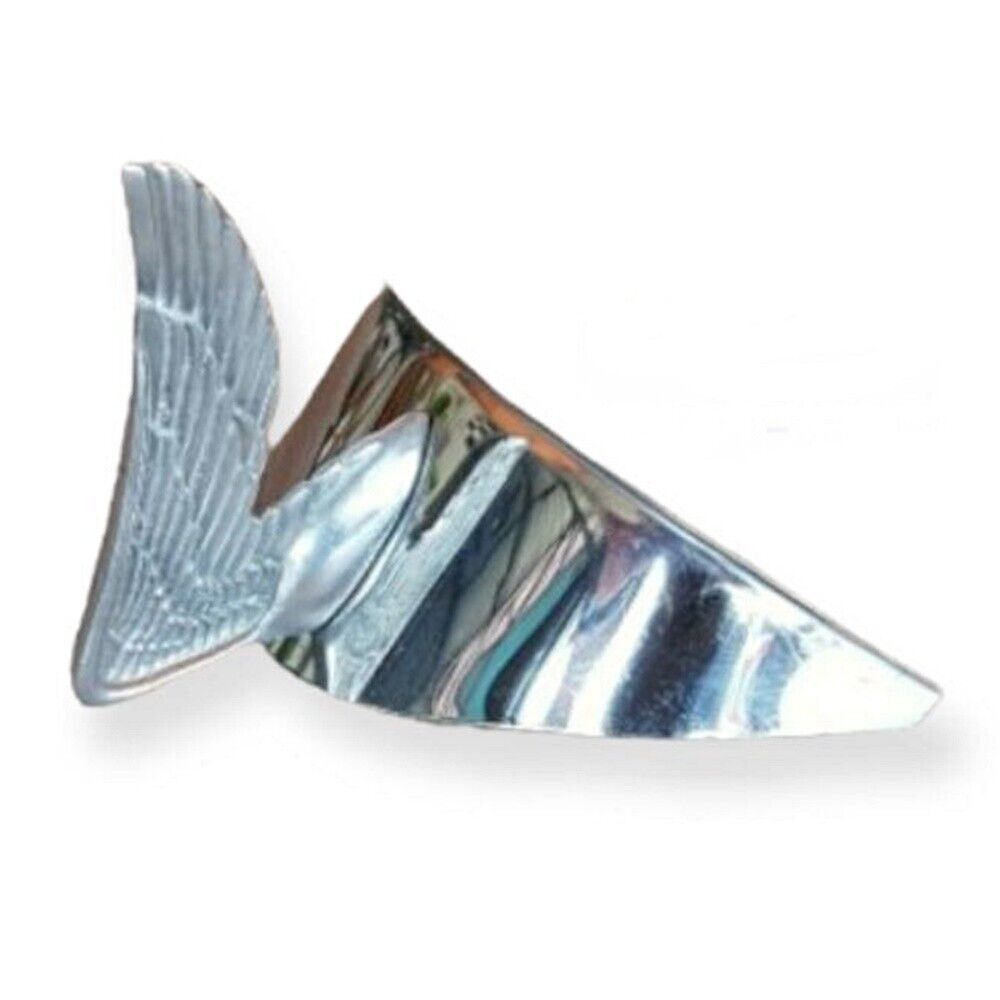 X6 Headlight Chrome Cap Visor Wing For Honda Super Cub C50 C65 C70 C90 Emblem