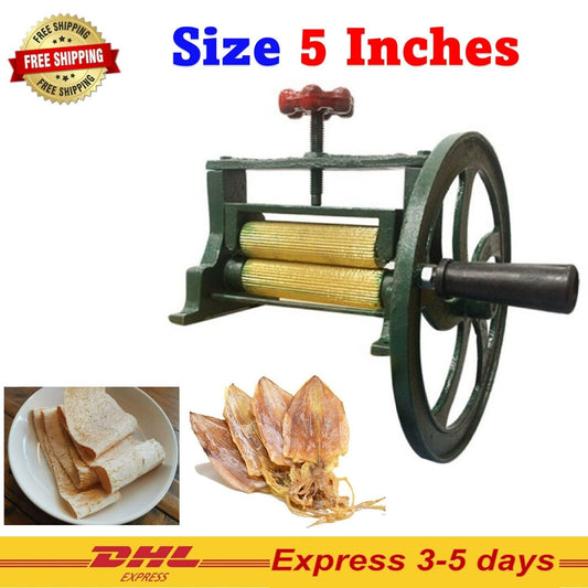 5 Inches Vintage Squid Grinder Brass Core For Dried Squid Sugar Canes DHL Ship