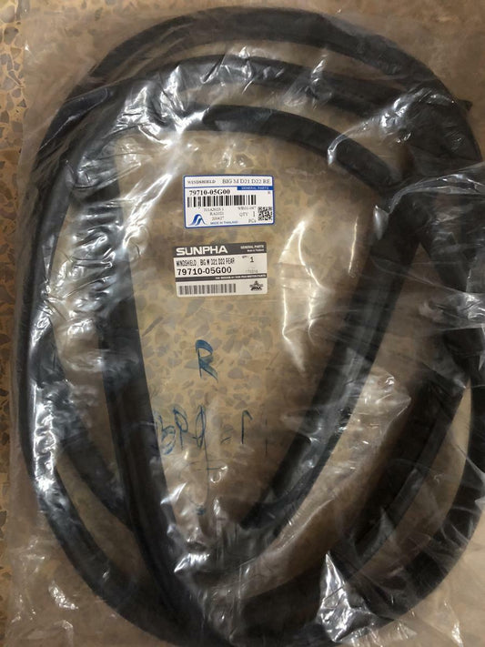 Rear Window Windshield Windscreen Rubber Seal For Nissan Frontier D22 Pickup