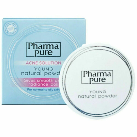 Pharma Pure Acne Solution Young Natural Powder For Sensitive Skin UVA UVB