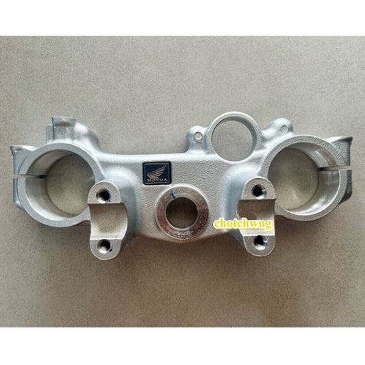 Triple Clamps Honda CRF 250 Genuine Tree Bar Mount Set On Silver Motorcycle
