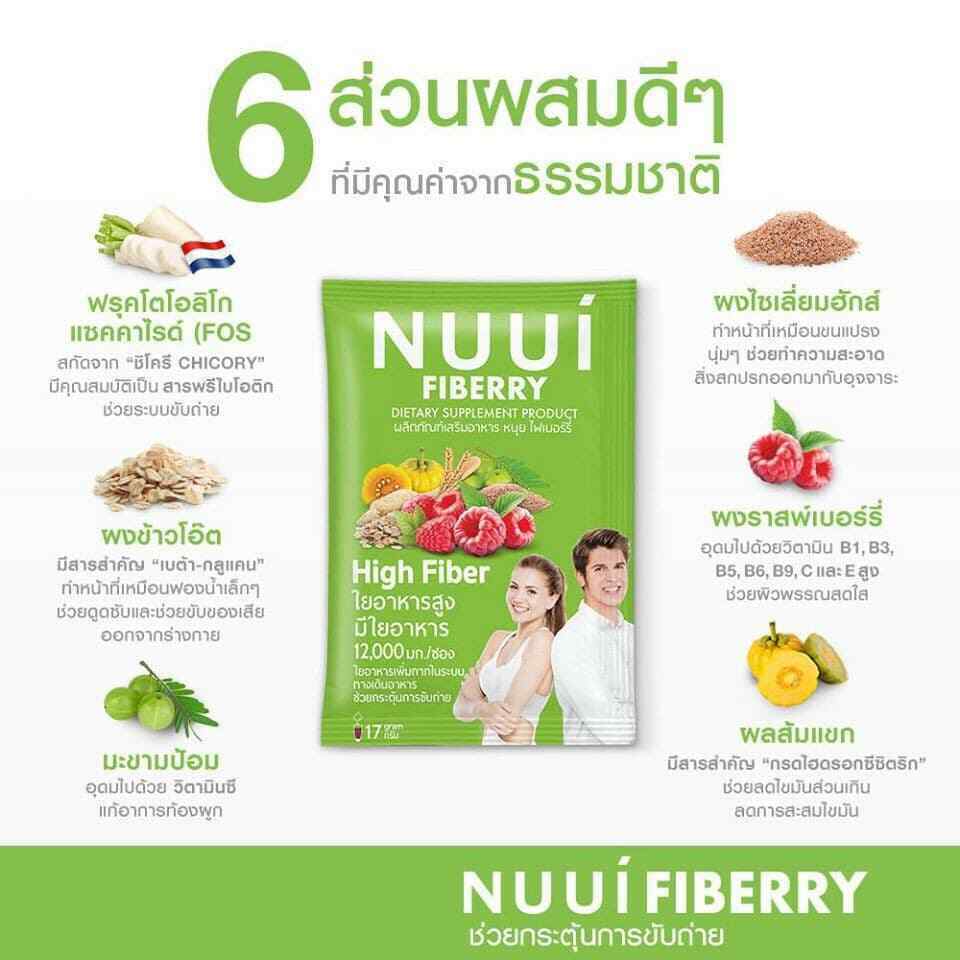 3x NUUI CTP Fiberry Platinum Ultimate Dietary Weight Management Detox Healthy