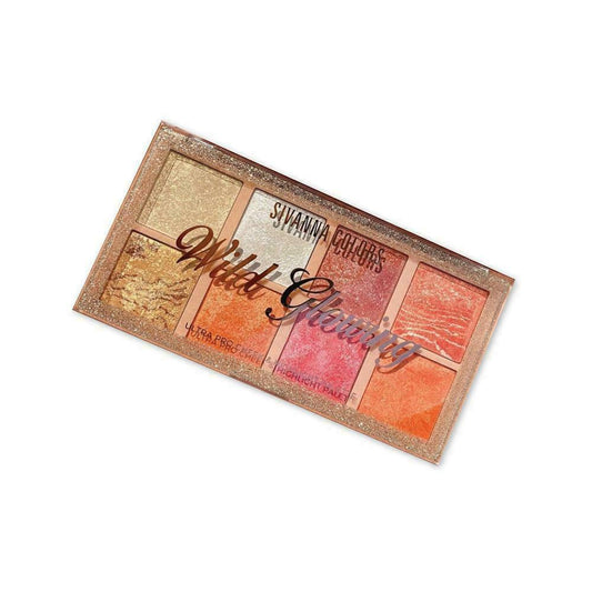 SIVANNA COLORS Wild Glowing Ultra Pro Cheek and Highlight Palette HF3017 02 18g