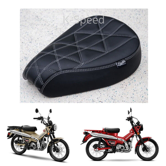Black Seat Driver V1 For Honda CT125 125cc CT 125 Hunter Cub 2020 - 2023