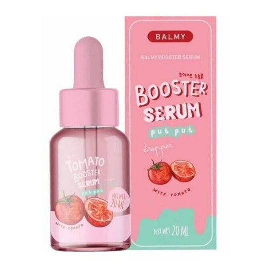Blamy Serum Tomato Booster tighten pores moisture skin smooth clear bright 20ml.