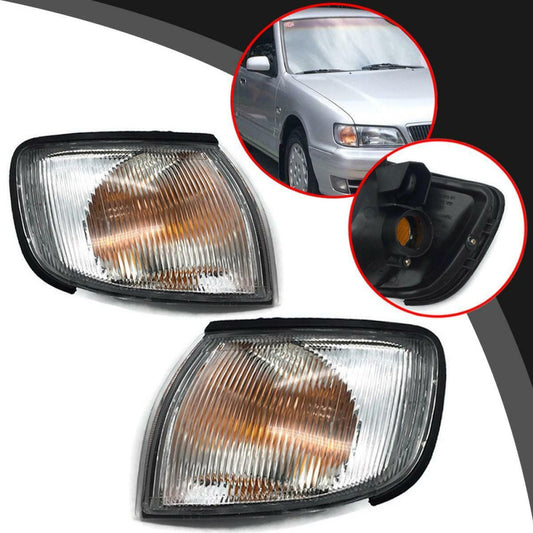 Corner Lamp Side Turn Signal Light Pair For Nissan Cefiro A32 Sedan 1996-2001