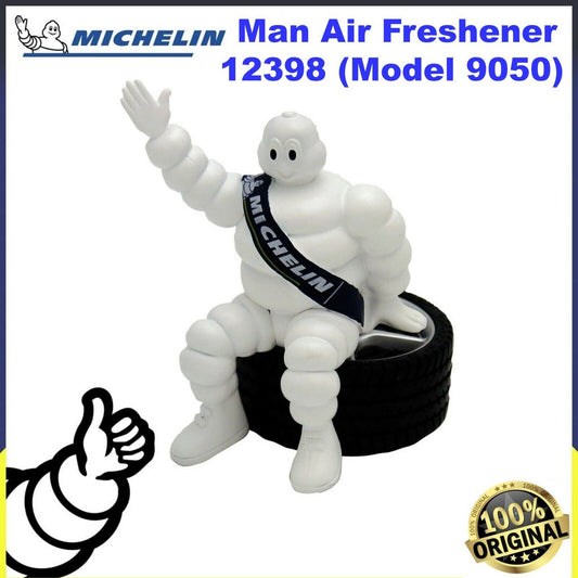 4" Michelin Man Doll Bibendum Figure Car Air Freshener Sit On Tire Collectible
