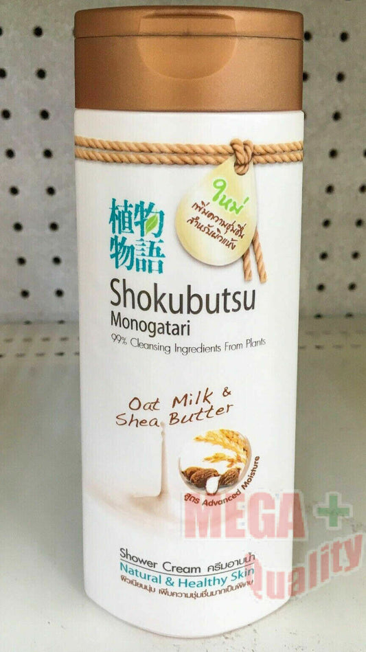 200 ml. Shokubutsu Monogatari Oat Milk and Shea Butter Shower Bath Cream