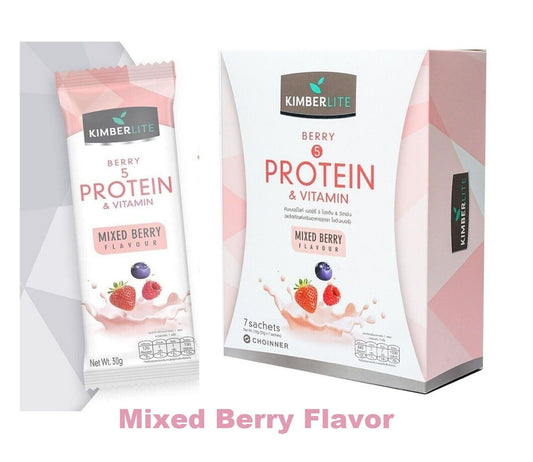 Kimberlite 5 Protein Vitamins Mixed Berry Flavor Protein Drink Weight Control