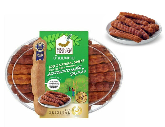 Tamarind House Sweet Seedless Dried Tamarind 100% Natural180g.