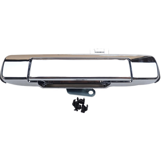 Chrome Rear Tailgate Handle Camera Hole Cover For Isuzu D-Max Pickup 2012-2015